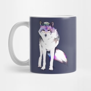 Galaxy Wolf Mug